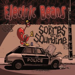 La pochette du 1er album des Electric Beans : Sobres et en Sourdine